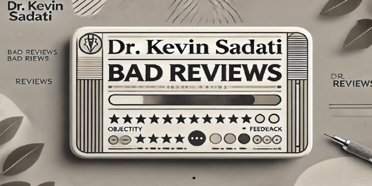 dr kevin sadati bad reviews